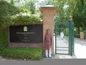 Bird watching at Bal Samand Lake Palace Hotel, Jodhpur