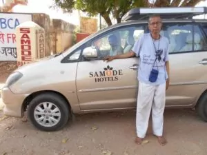 Trekking at Samode Hill in Rajasthan