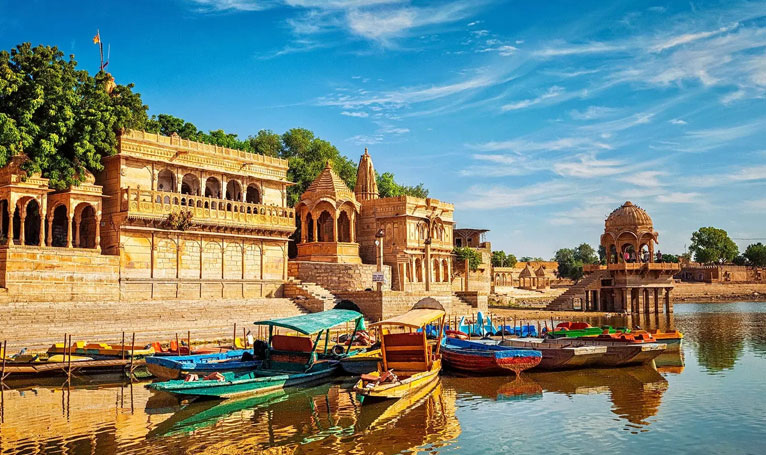 Boating at Gadisar Lake in Jaisalmer