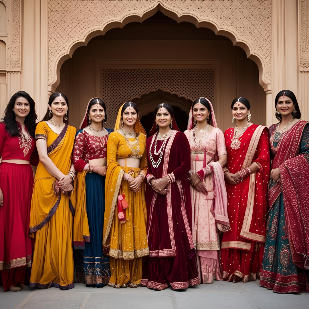 The Role of Rajput Women in Preserving Heritage