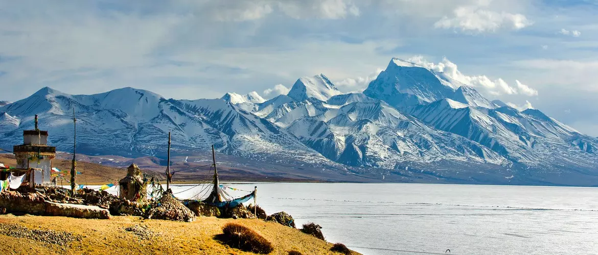 Kailash Mansarovar Lake in Tibet