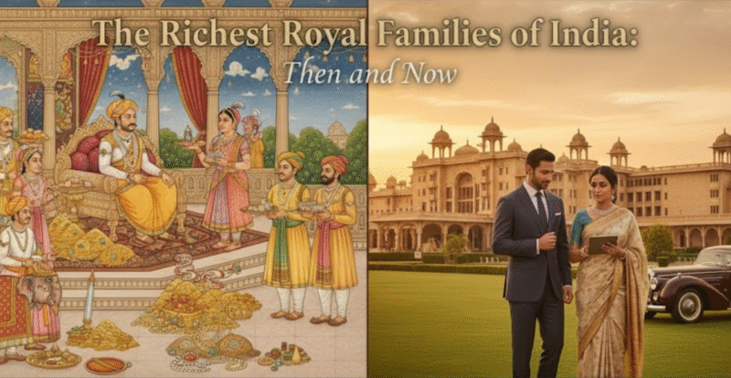 The Richest Royal Families of India: Then and Now