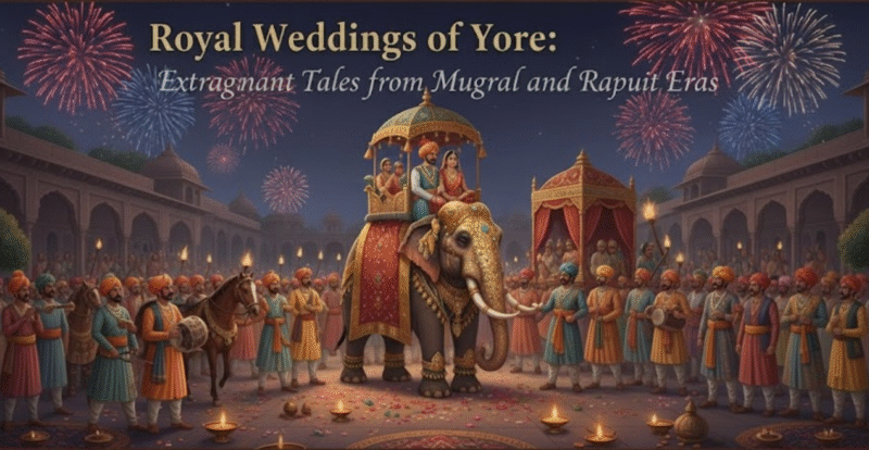 Royal Weddings of Yore: Extravagant Tales from Mughal and Rajput Eras