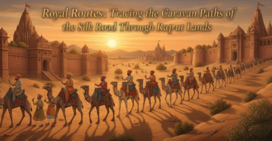 Royal Routes Tracing the Caravan Paths of the Silk Road Through Rajput Lands