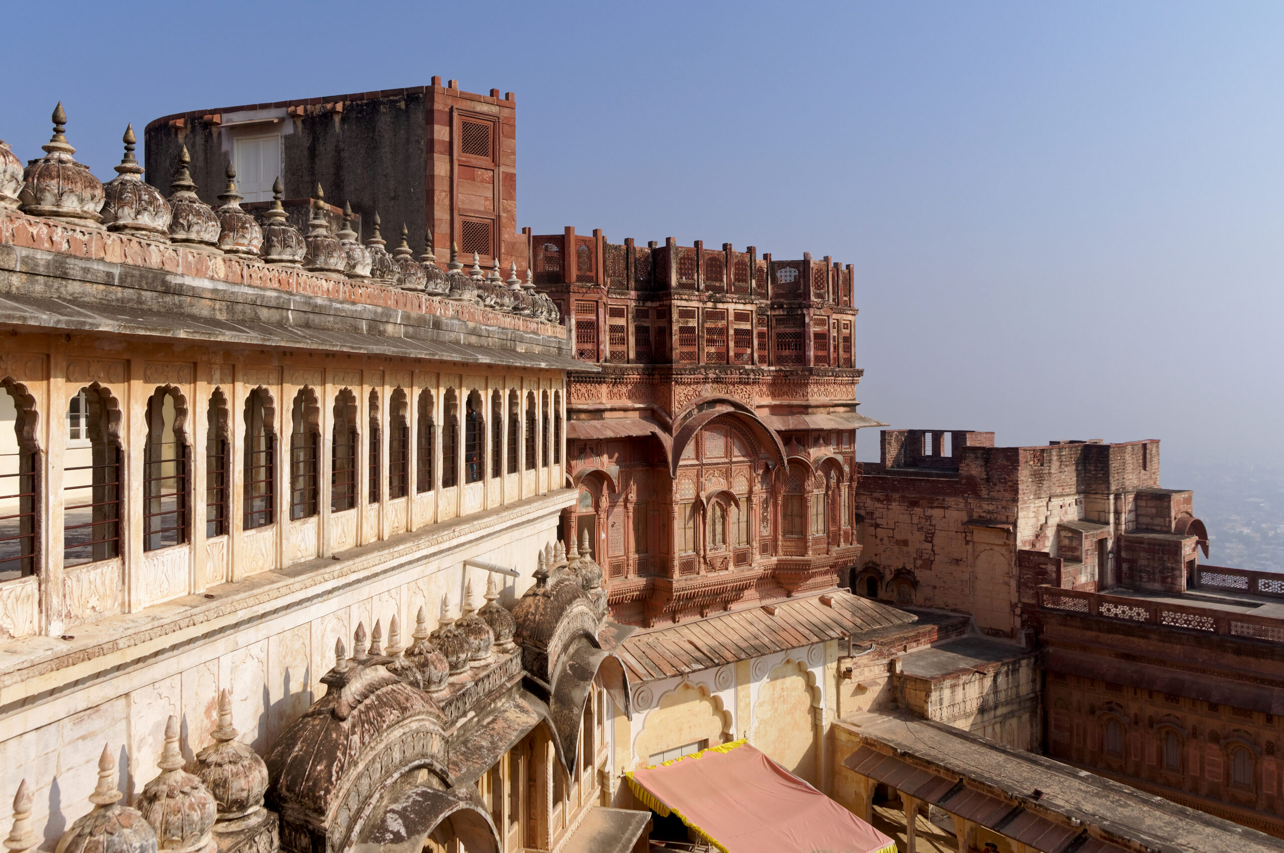 Mehrangarh Fort ramparts, Jodhpur