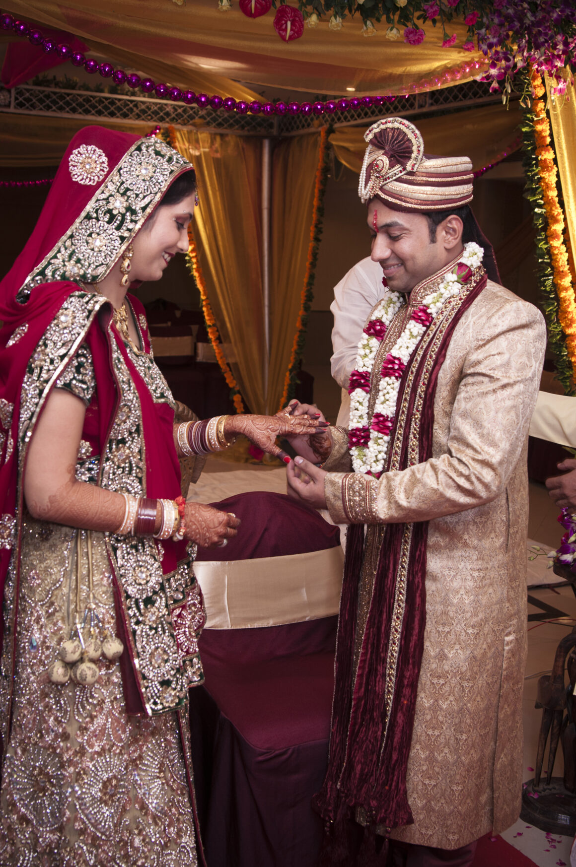 Traditional Indian Hindu wedding ceremony