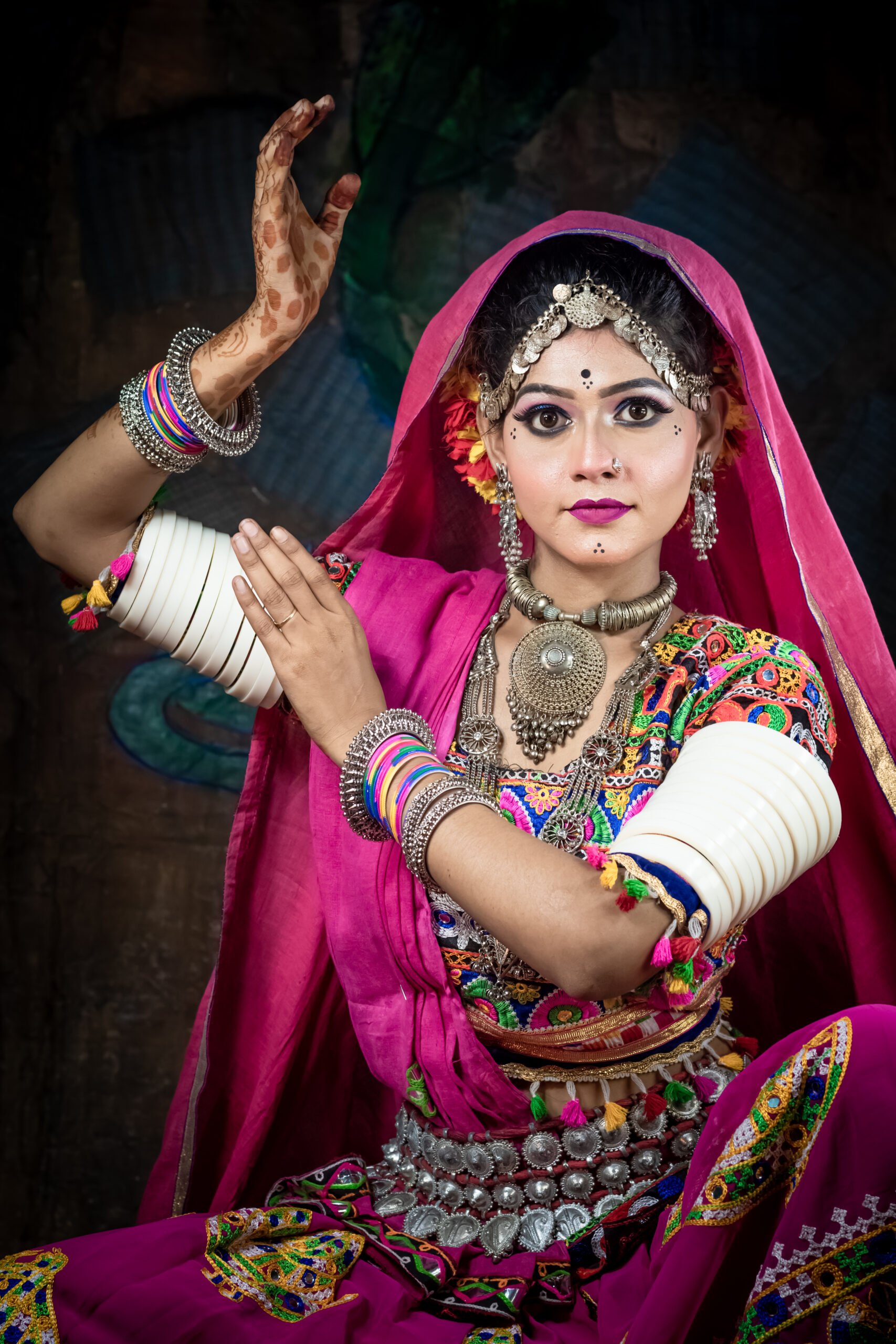 Rajasthani folk dance performance